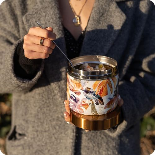 Quokka WHIM AUTUMN | THERMOBEHÄLTER AUS EDELSTAHL FÜR ESSEN 604 ML 604 ml Autumn, 604 ml Autumn