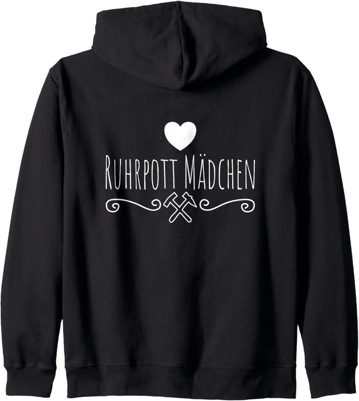 Ruhrpottmädchen Ruhrpott Mädchen Kapuzenjacke