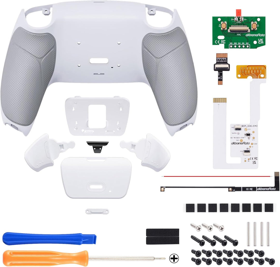 eXtremeRate Programmierbares Rise Remap Kit für ps5 Controller BDM-030/040, Remap Platine & Rückseit