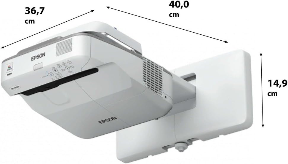 Epson EB-685W 3LCD WXGA Ultrakurzdistanzprojektor 1280x800 16: 10 3500 Lumen 16W Lautsprecher