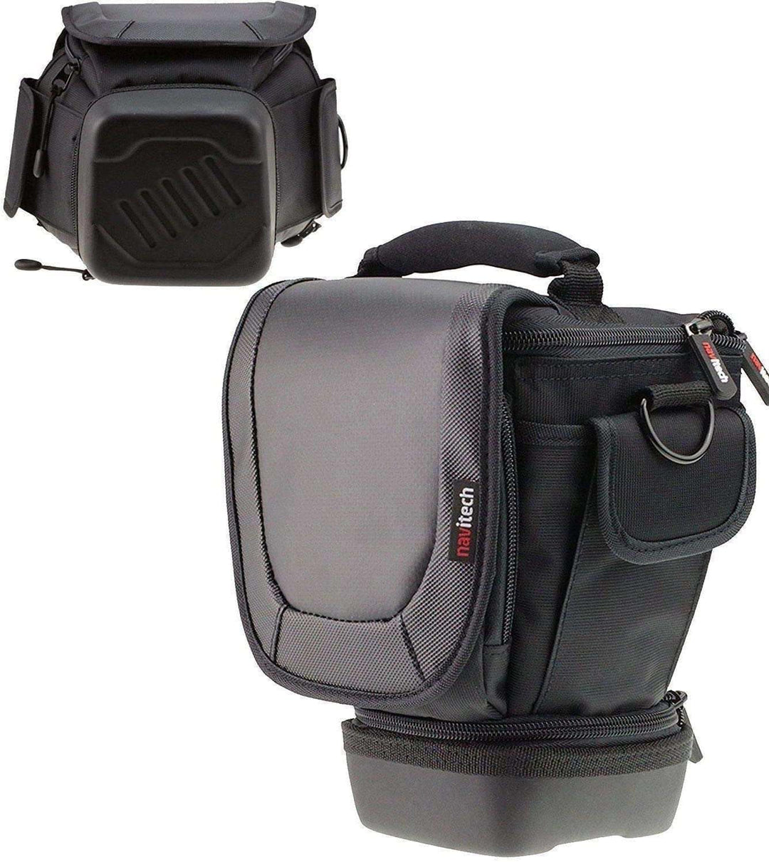 Navitech Schwarz Teleskop Digitalkamera DSLR SLR Hülle Tasche Kompatibel mit der Panasonic LUMIX DC-