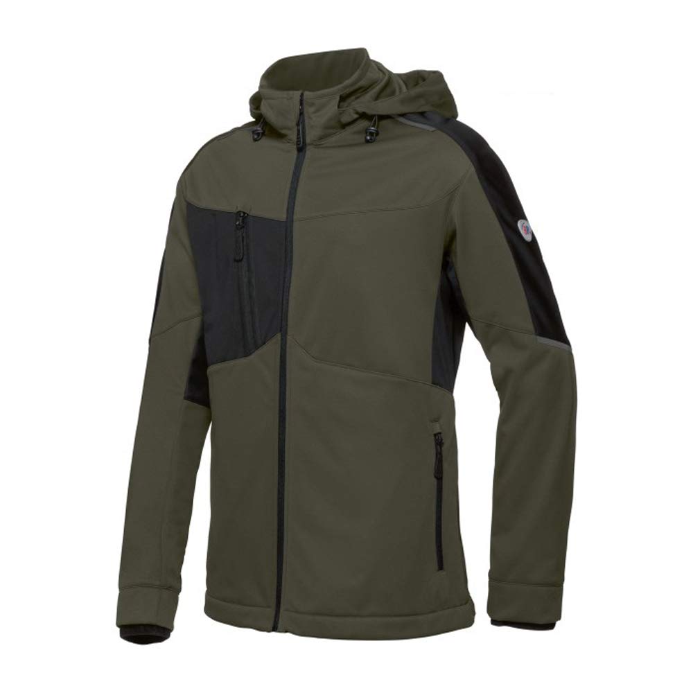 BP 1830-992-7332-XSn Herren-Softshell-Jacke, Stehkragen, Frontreissverschluss, 240,00 g/m² 100% Poly