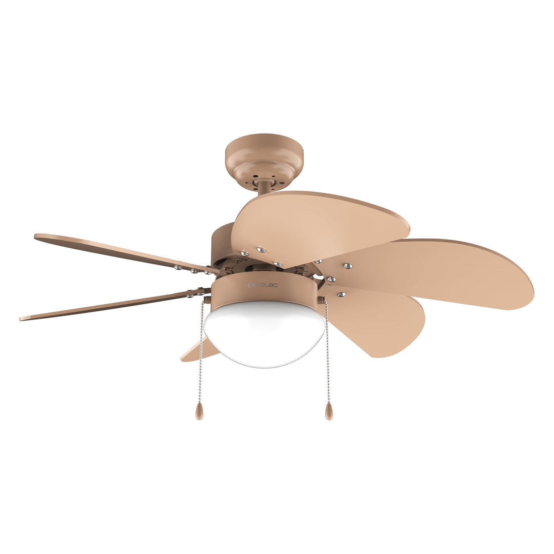 Cecotec Deckenventilator EnergySilence Aero 3600 Vision Full Orange, 92 cm | Lampenfassung ohne Leuc
