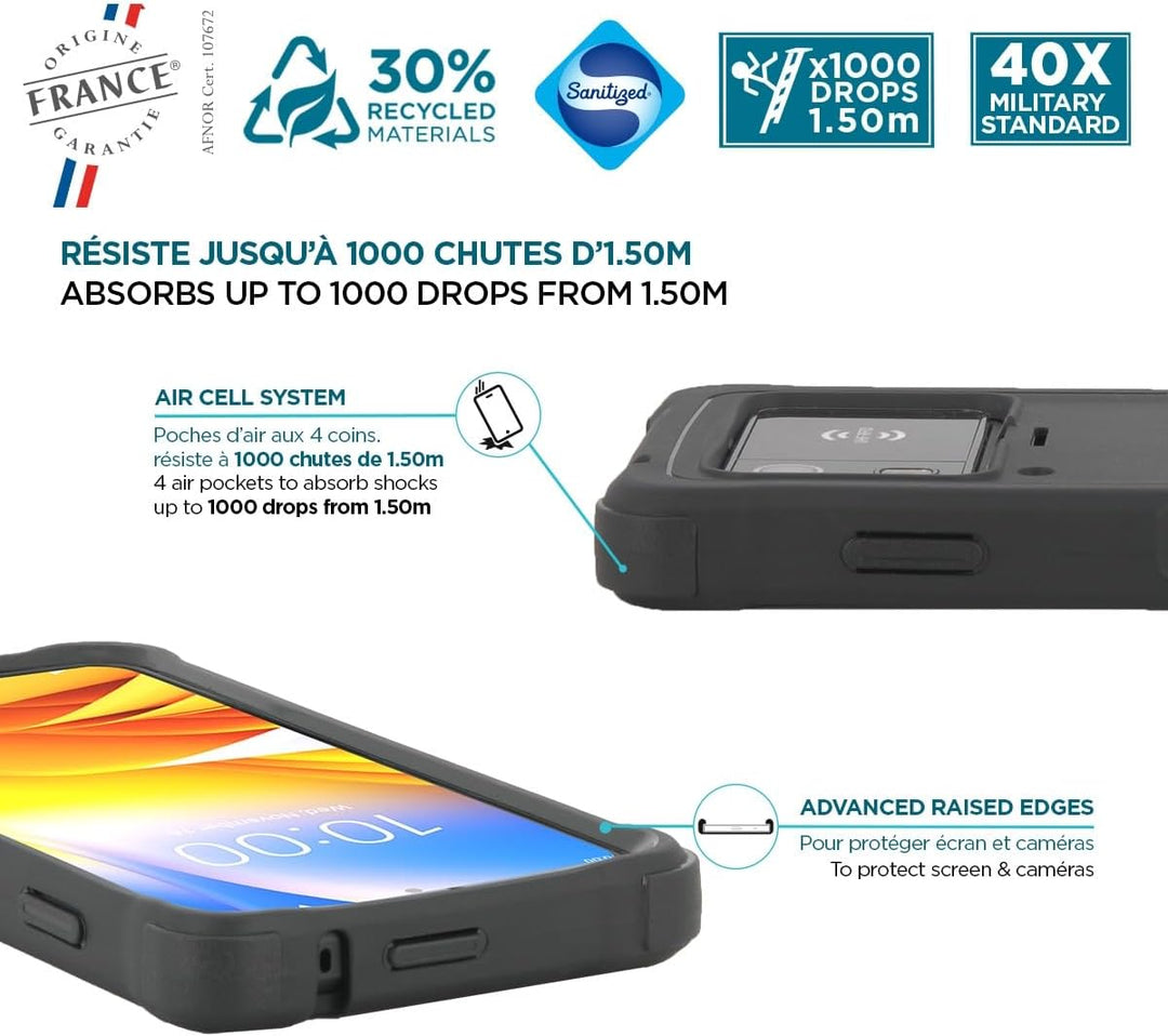 Mobilis Verstärkte Schutzhülle für Zebra EM45, Robuste Hülle für Zebra EM45 RFID Enterprise Mobile,