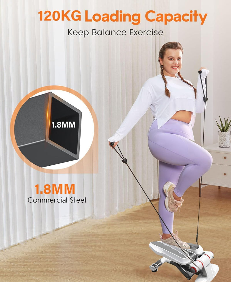 PROIRON Stepper für Zuhause, Up-Down-Stepper mit Display für Bein- und Po-Training, Grösseres Pedal