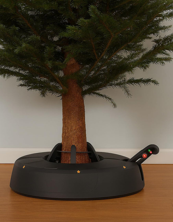 Brandsseller Christbaumständer Weihnachtsbaumständer Tannenbaumständer mit Fusshebeltechnik, EIN-Sei