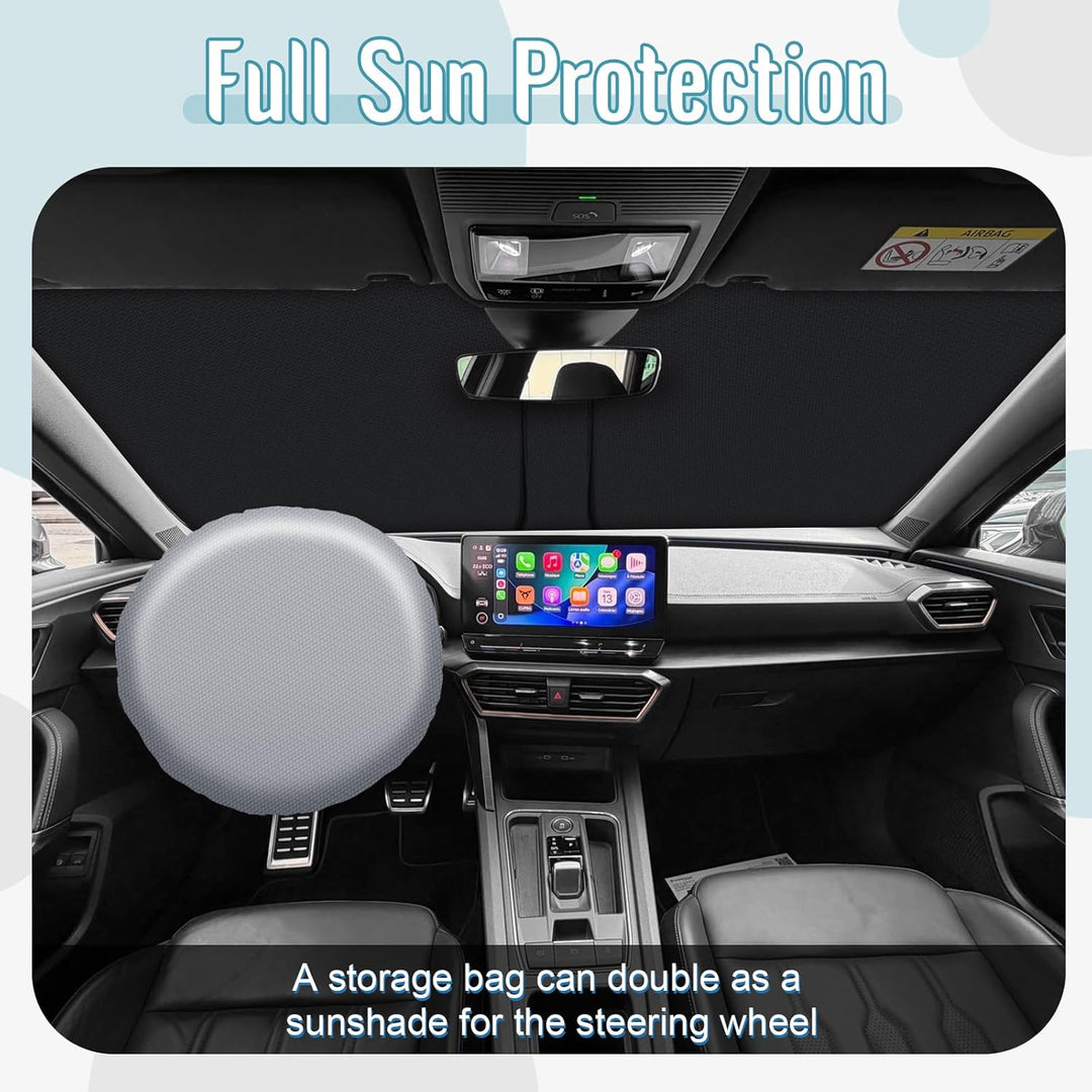 [Upgrade] CDEFG Kompatibel mit Cupra Formentor 2020-2025 2026 Sonnenschutz Abdeckungen Frontscheibe