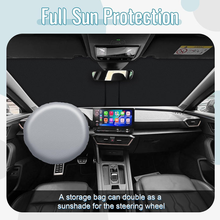 [Upgrade] CDEFG Kompatibel mit Cupra Formentor 2020-2025 2026 Sonnenschutz Abdeckungen Frontscheibe
