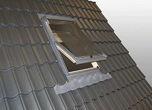 Balio Dachfenster Holz mit Universal - Eindeckrahmen 114x112 VKR-Konzern wie Velux und Rooflite 114