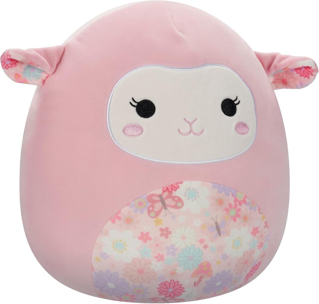 Squishmallows SQCR05430 - Lala das rosa Lamm 30 cm, offizielles Jazwares Plüsch, superweiches Kusche