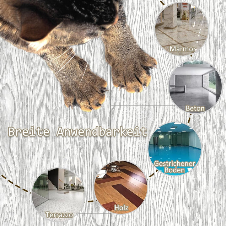 Oxdigi PVC Bodenbelag Selbstklebende 3 m², Holzoptik Vinylboden Bodenfliesen für Eingangstür, Wohnzi