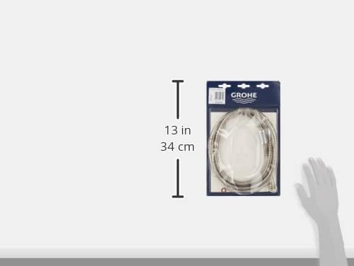 GROHE Metall-Brauseschlauch (1500 mm, ausschliesslich für Spültischbatterien mit herausziehbarem Aus