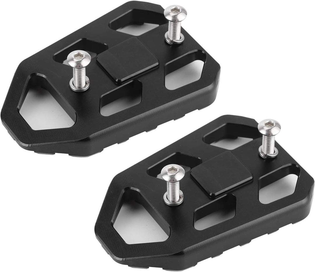 KIMISS Motorradpedal, 1 Paar Motorrad-Sicherheitsfussstütze CNC-Fussplatten aus Aluminiumlegierung P