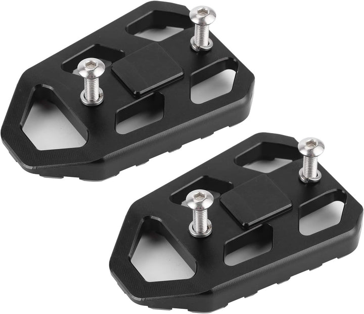 KIMISS Motorradpedal, 1 Paar Motorrad-Sicherheitsfussstütze CNC-Fussplatten aus Aluminiumlegierung P