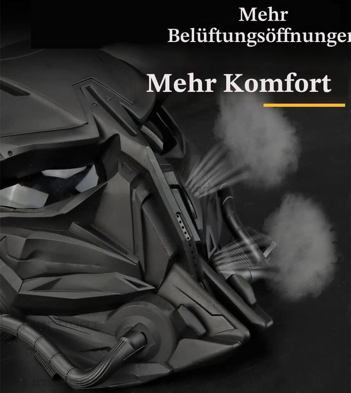 Airsoft Schädel Vollgesichtsschutzmaske Balaclava Maske Einstellbar Für Outdoor Sports CS Cosplay Ta