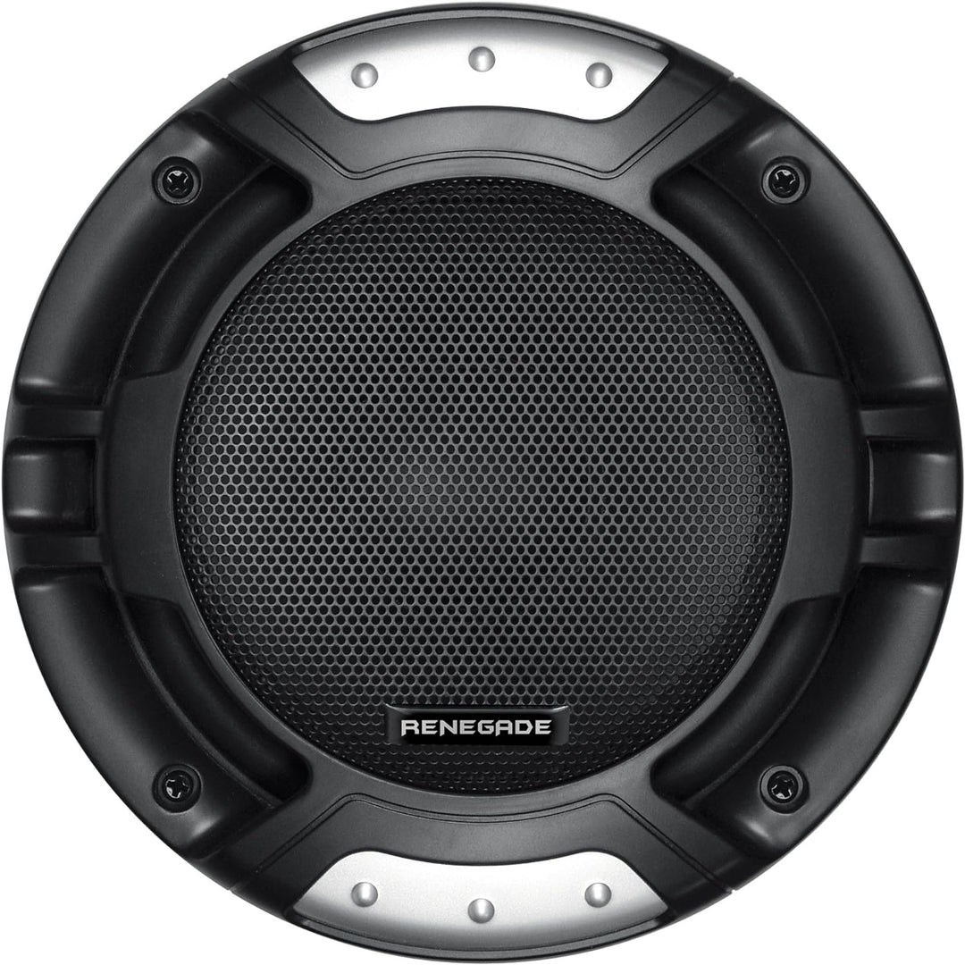 Renegade RX6.2C Oval 2-Wege 200W Autolautsprecher - Autolautsprecher (2-Wege, 200W, 100W, 4 Ohm, Neo