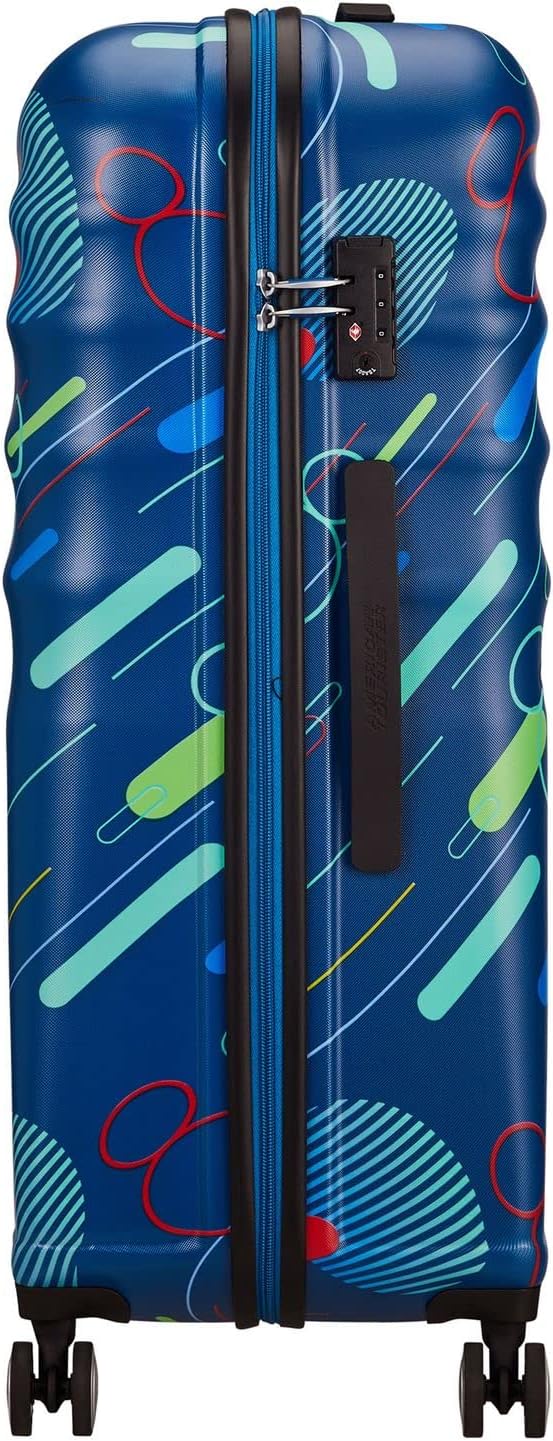 American Tourister Wavebreaker Disney - Spinner Multicolour (Mickey Future Pop) L(77 cm - 96 L), Mul