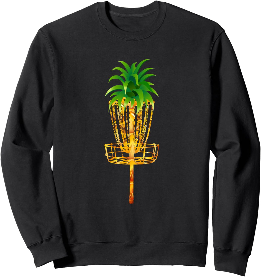 Disc Golf Ananas Lustiges Design für Spieler und Team Sweatshirt