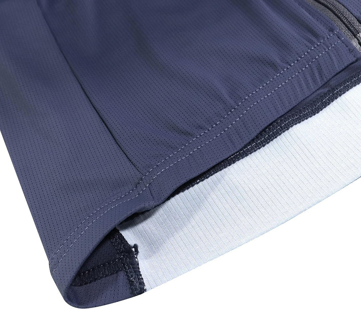 Lo.gas Radtrikot Herren Kurzarm, Rennrad Trikot Durchgehender Reissverschluss mit 3 Taschen M Kurzar