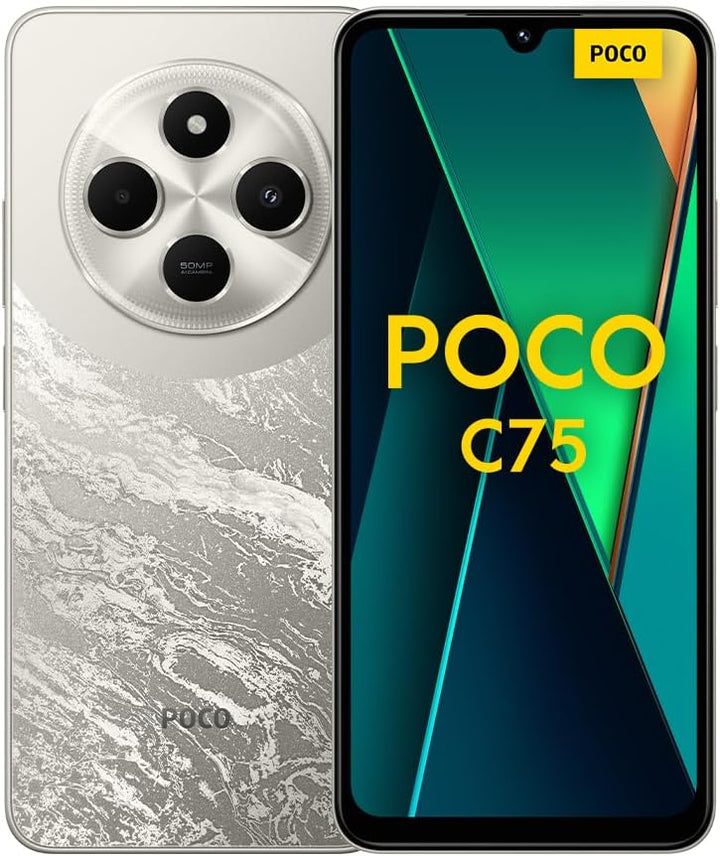 Poco C75 8GB 256GB Golden, Android Smartphone, 2.0GHz, 6.88" Display, 50MP AI dual Camera, 5160mAH B