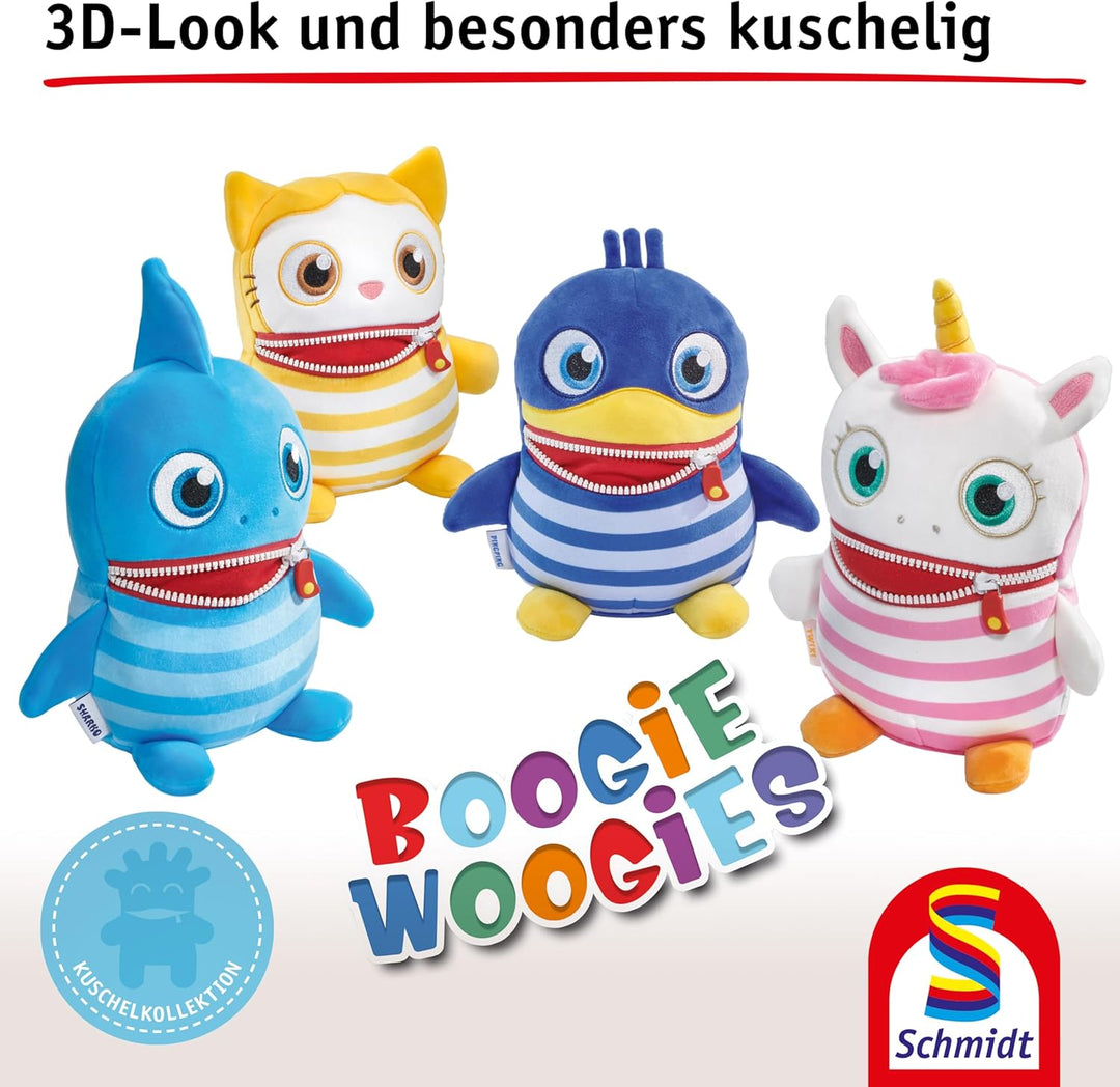 Schmidt Spiele 42662 Sorgenfresser, Sharko, 25 cm, Edition Boogie Woogies, Plüschfigur, Sharko