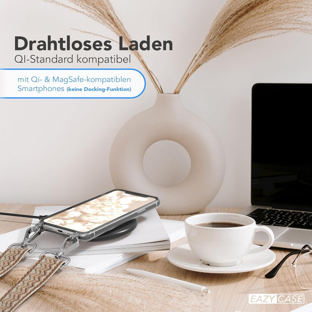 EAZY CASE Handykette - Verstellbares Taschenband kompatibel mit iPhone 11 Pro, Schulterriemen, Handy