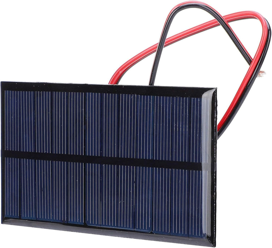 3pcs Solarpanel Solarmodul, DC 6V 1W Polysilicium Solarpanel Zelle Leistungsmodul Solarzelle Photovo
