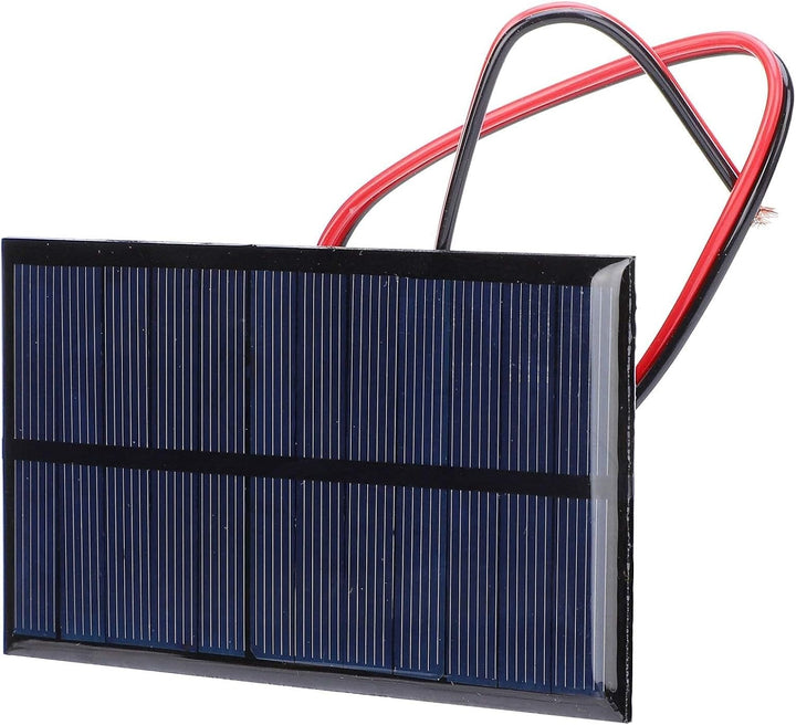 3pcs Solarpanel Solarmodul, DC 6V 1W Polysilicium Solarpanel Zelle Leistungsmodul Solarzelle Photovo