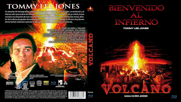 mpo Volcano - Heisser ALS die Hell (1997) Blu Ray/Tommy Lee Jones, Anne Heche EU Irt mit deutschem O