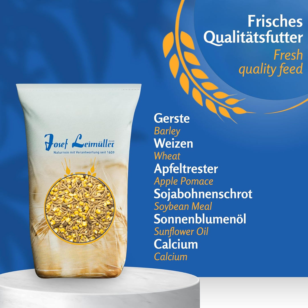 Leimüller Wildfutter 7 Rotwildfutter 25 kg - Für Herbst und Winter - Gentechnikfreies Rehfutter 25KG