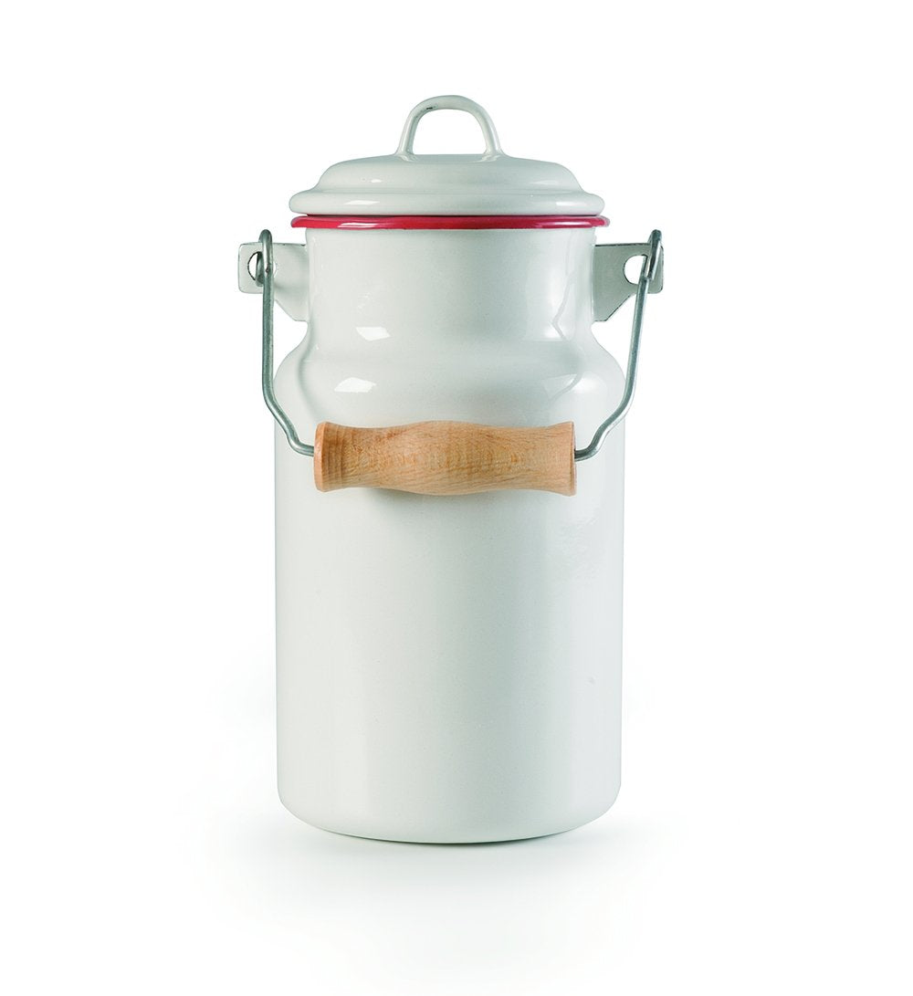 IBILI Milch kann, Porzellan, Weiss, 1 Liter
