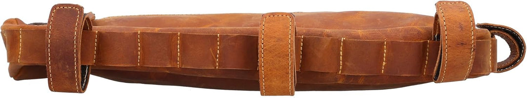 Gusti Fahrradtasche Leder - Jan U. Rahmentasche Ledertasche Radtasche Vintage Look Fahrradzubehör Br