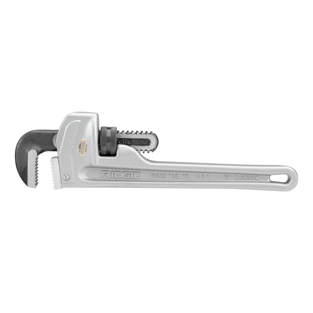RIDGID 31090 Modell 810 gerade Aluminium-Rohrzange, 10" Sanitär-Schraubenschlüssel 10 inch, 10 inch
