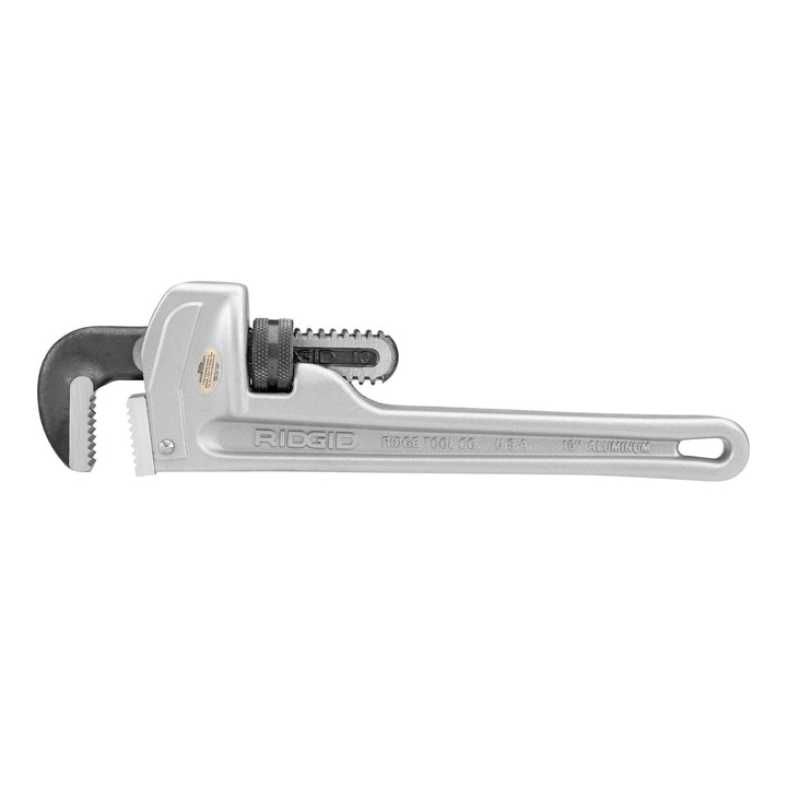 RIDGID 31090 Modell 810 gerade Aluminium-Rohrzange, 10" Sanitär-Schraubenschlüssel 10 inch, 10 inch