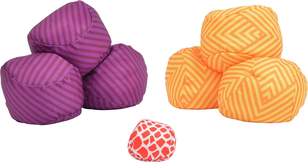 Ocean 5 Extrem Boule - Soft-Boule Set, Street-Boccia, Cross Country Petanque mit Tasche Immer überal
