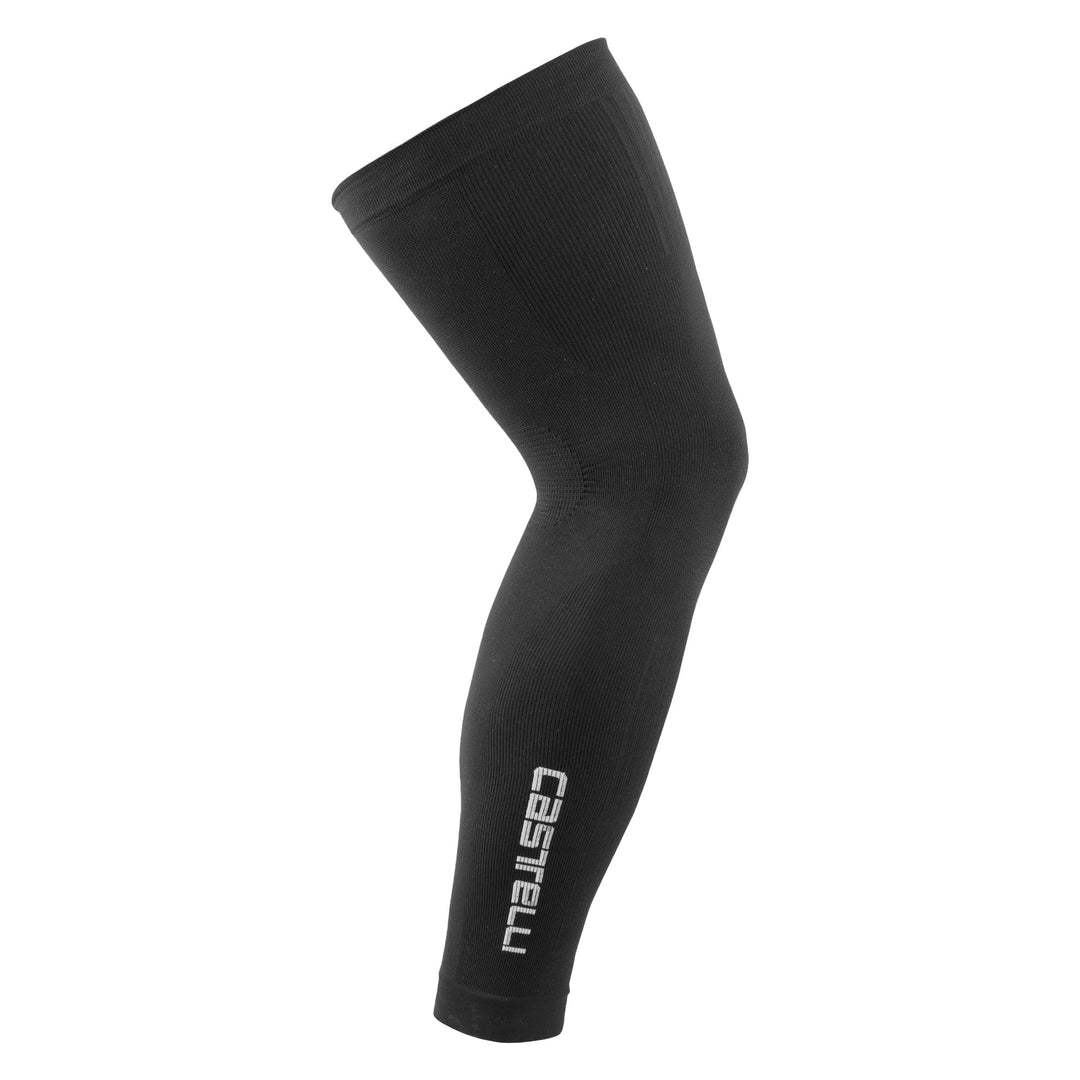 CASTELLI Unisex Pro Seamless Leg Warmer Leg Warmers L-XL Schwarz-Weiss, L-XL Schwarz-Weiss