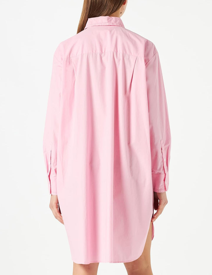 Tommy Hilfiger Damen Hemdkleider 24 Rosa (Classic Pink), 24 Rosa (Classic Pink)
