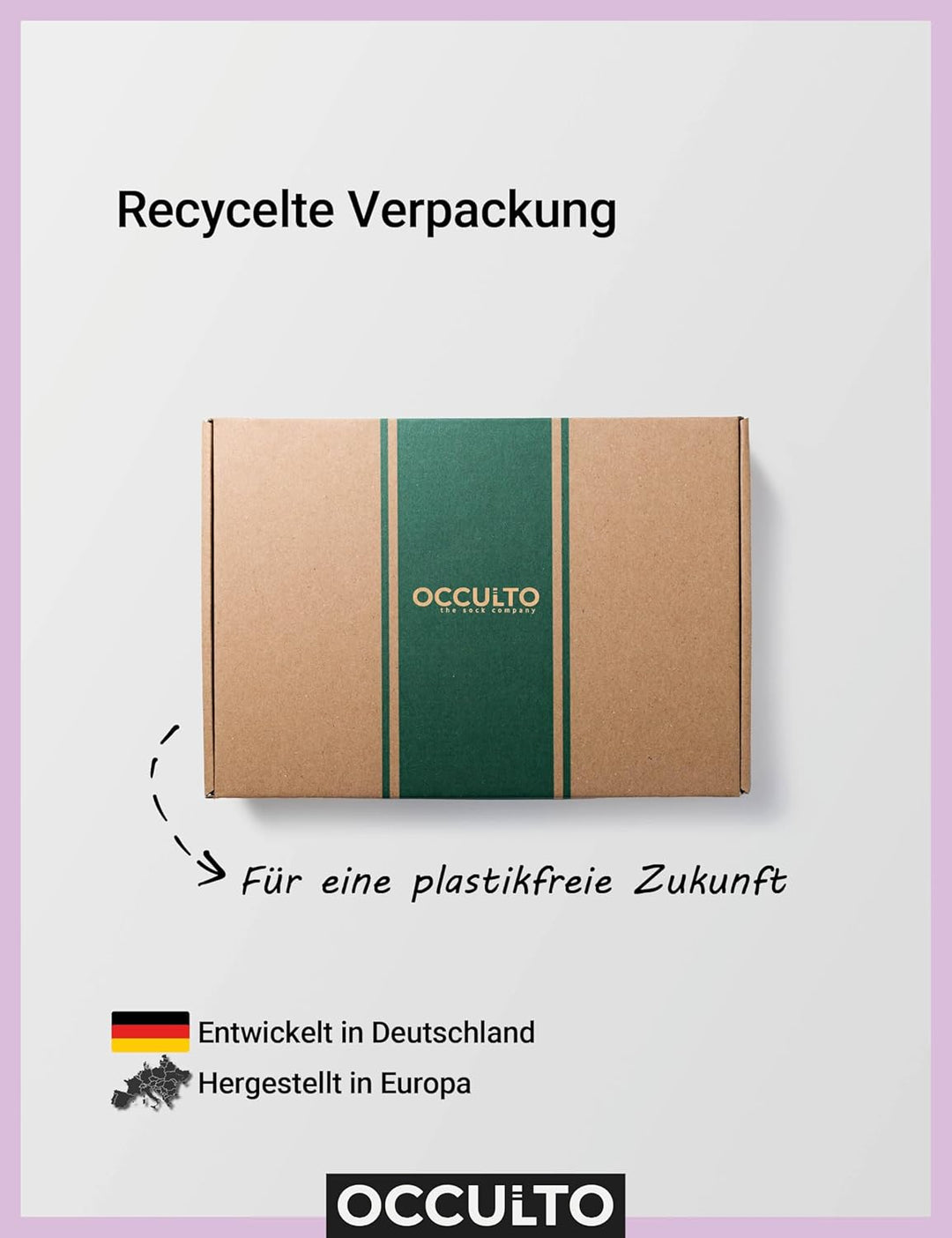 Occulto 10 PAAR SOCKEN für DAMEN aus BAUMWOLLE (Modell: Gertrud) 35-38 Schwarz-pink, 35-38 Schwarz-p
