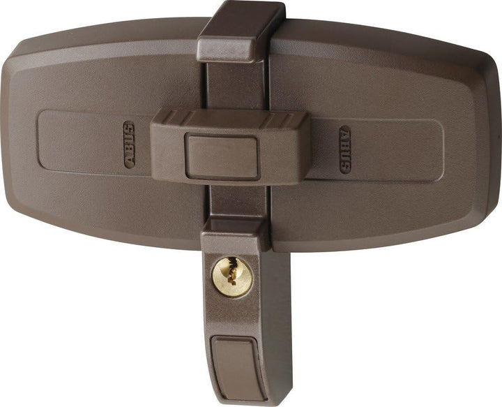 ABUS Fenster-Zusatzsicherung DFS95 AL0145 - Sicherung für Doppelflügelfenster, gleichschliessend - A