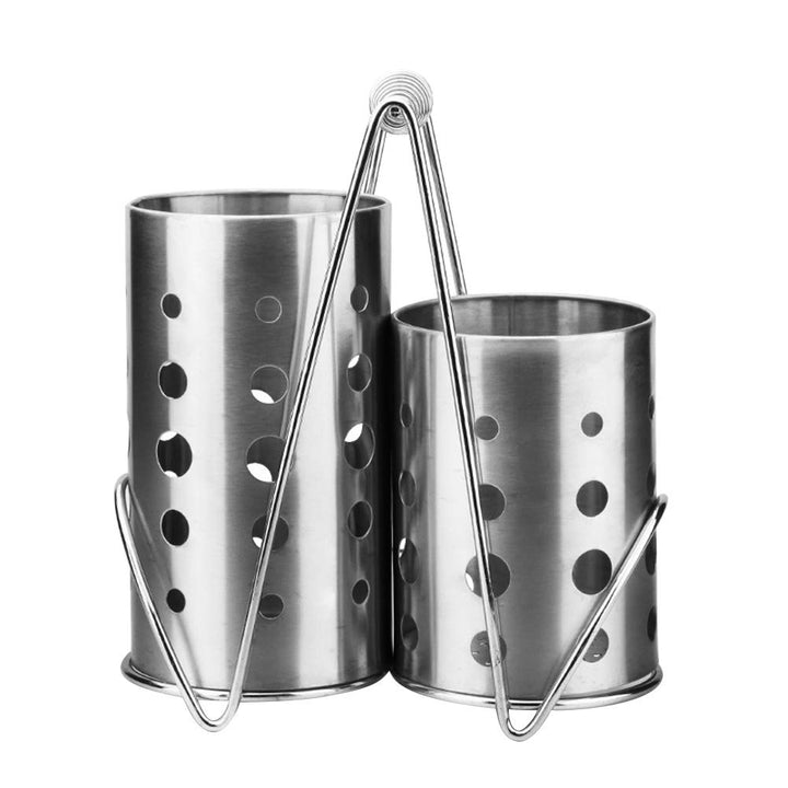 BESTONZON Besteckhalter Besteckkorb Edelstahl Küchenutensilienhalter Essstäbchen Besteck Organizer S