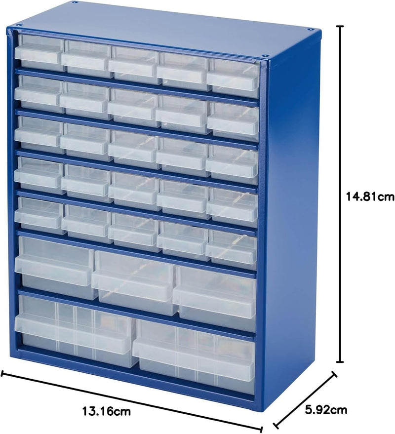 Draper Expert 89470 Schubladenmagazin mit 30 Schubfächern Standardverpackung, Standardverpackung