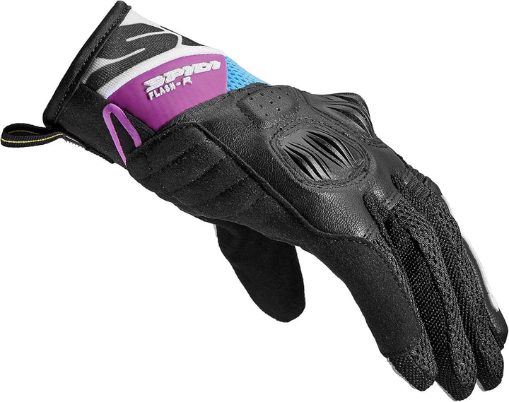 SPIDI, Flash-R Evo Lady, Damen-Motorrad-Handschuhe, schützend & strapazierfähig, Sommerhandschuhe, w