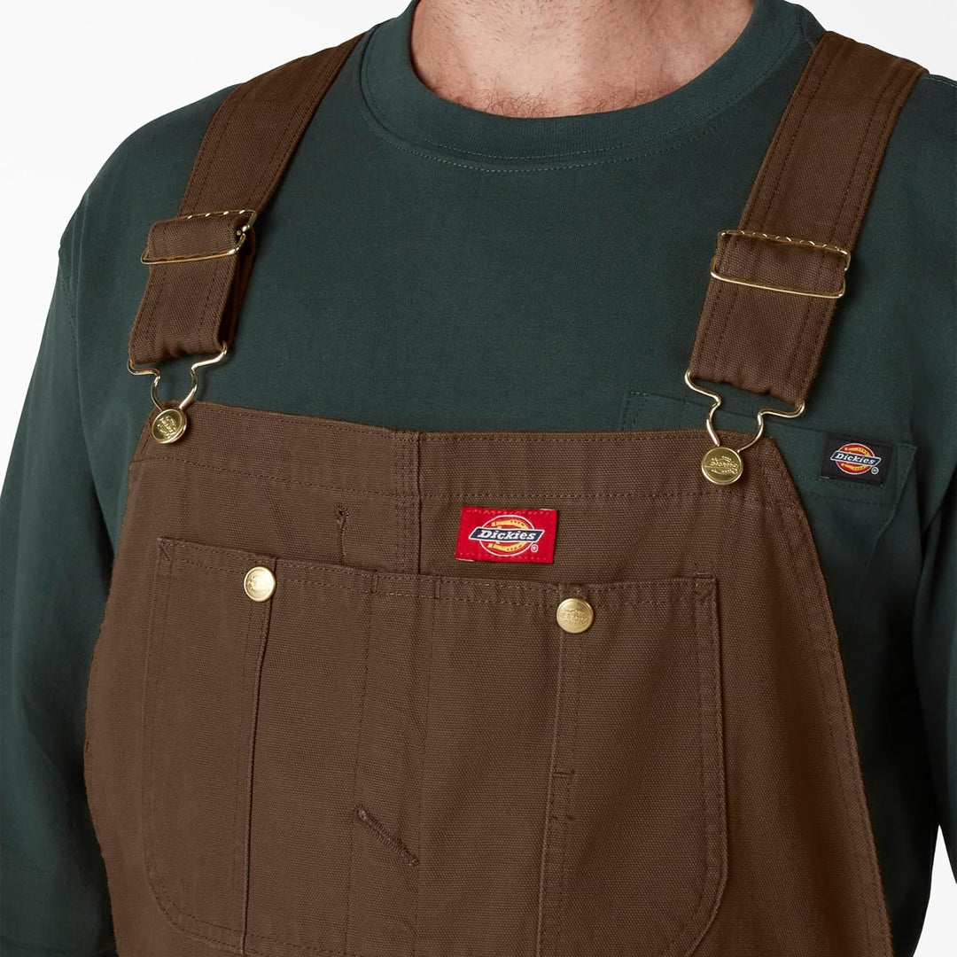 Dickies Herren Lätzchen Overall 30W / 30L Abgespültes Holz, 30W / 30L Abgespültes Holz