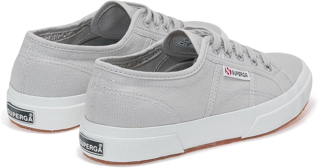 Superga 2750 Linu, Damen Schnürsneaker 35 EU Grau Grey Ash 04y, 35 EU Grau Grey Ash 04y