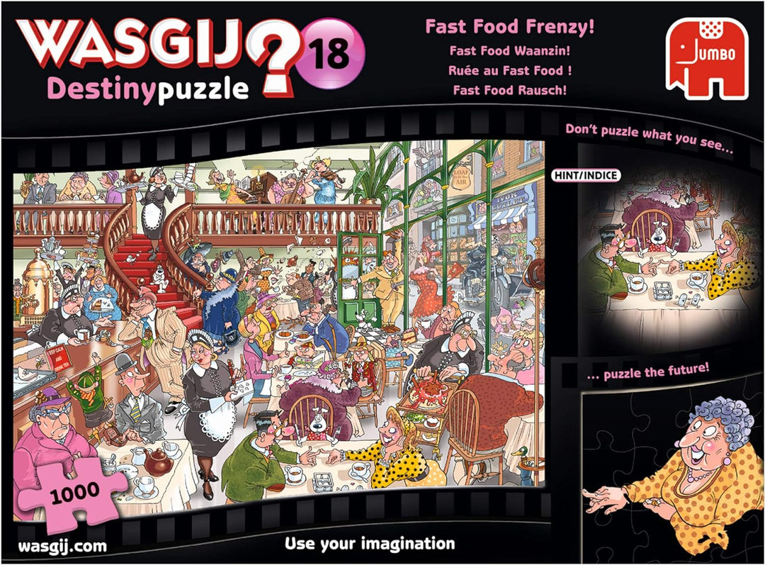 Wasgij JUM19157 19157 Puzzle, Mehrfarbig