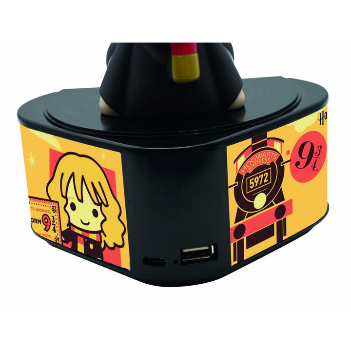 Lexibook BTD80HP Warner Harry Potter-Lautsprecher mit Leuchtfigur, Bluetooth 5,0, Anschluss/USB Typ