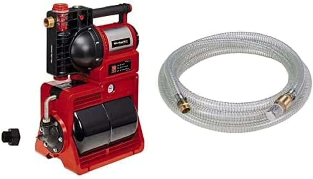 Einhell Hauswasserwerk GE-WW 1246 N FS (1.200 Watt, 4600 L/h max. Fördermenge, Flow-Sensor inkl. LED