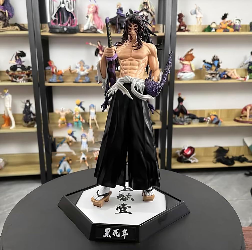 XESAGSNV Dekostatue of Demon Slayer, Geschenk für Anime Lovers (Kokushibou), Kokushibou
