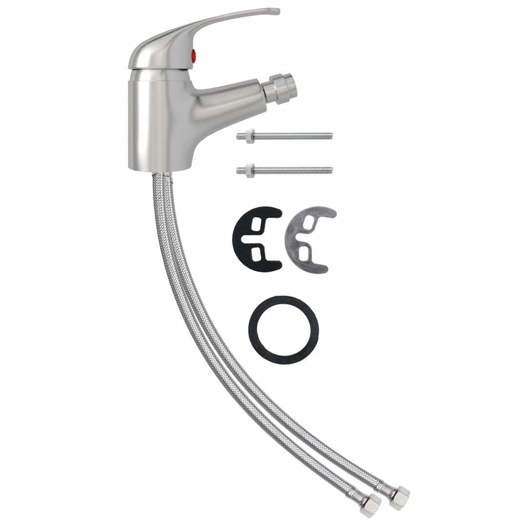 Tidyard Badezimmer Bidet Mischbatterie Flexibler Edelstahlschlauch Bidetarmatur Wasserhahn Bidetmisc