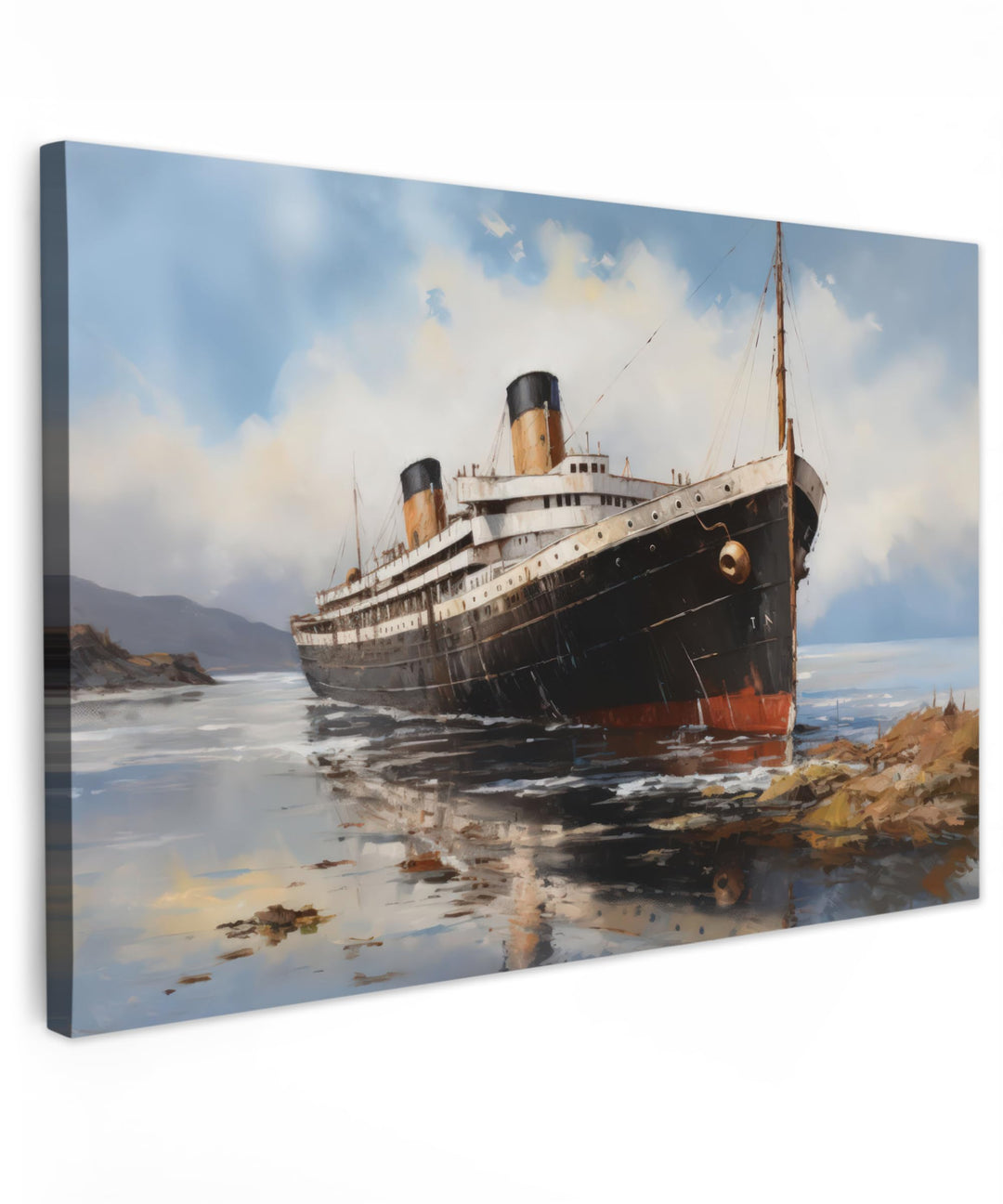 MuchoWow© Leinwandbild Gross 120x80 cm XXL Dekoration Wohnzimmer Bilder Aufhängen Wall Decoration Li